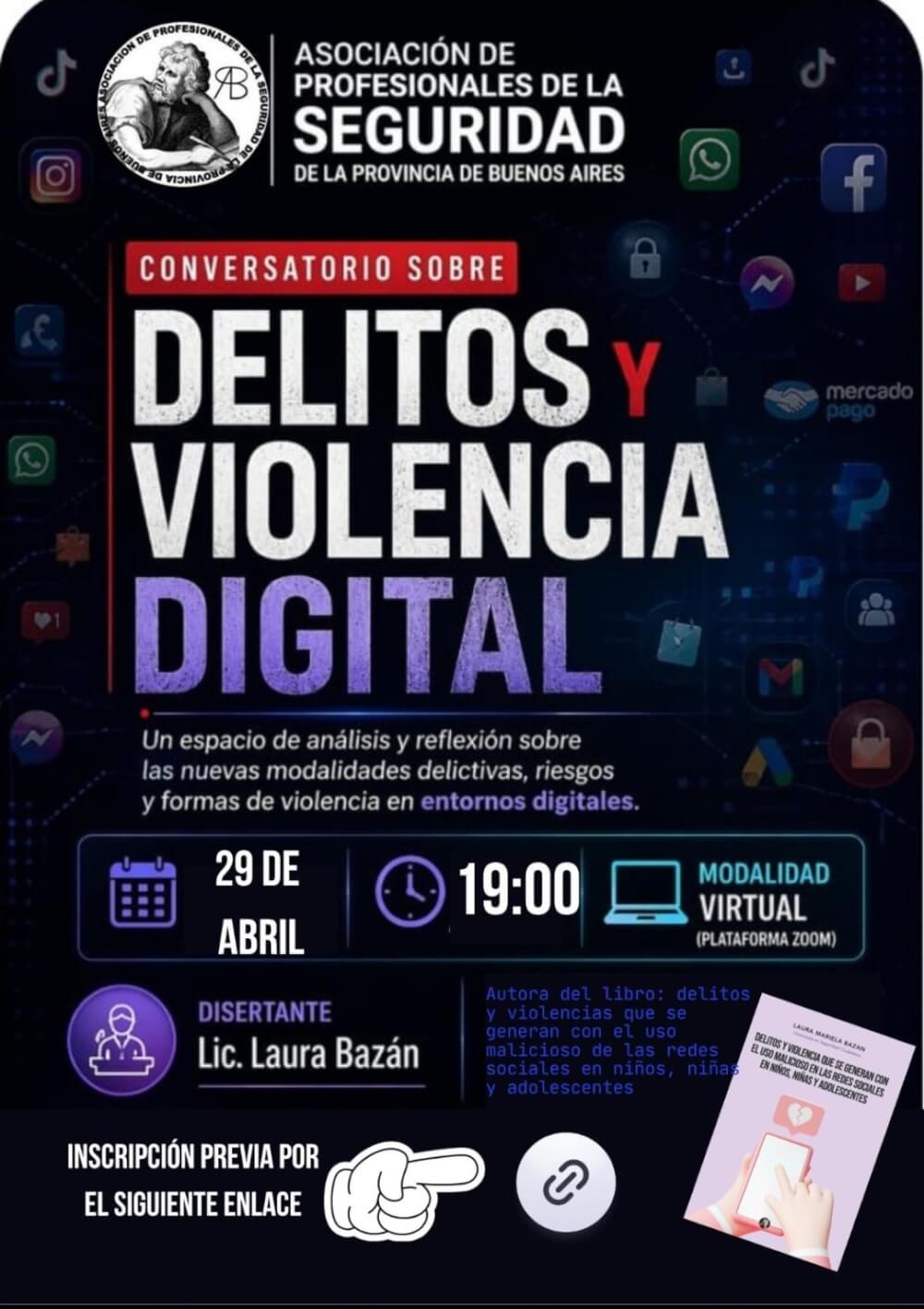 Conversatorio sobre  “Delitos y Violencia Digital”